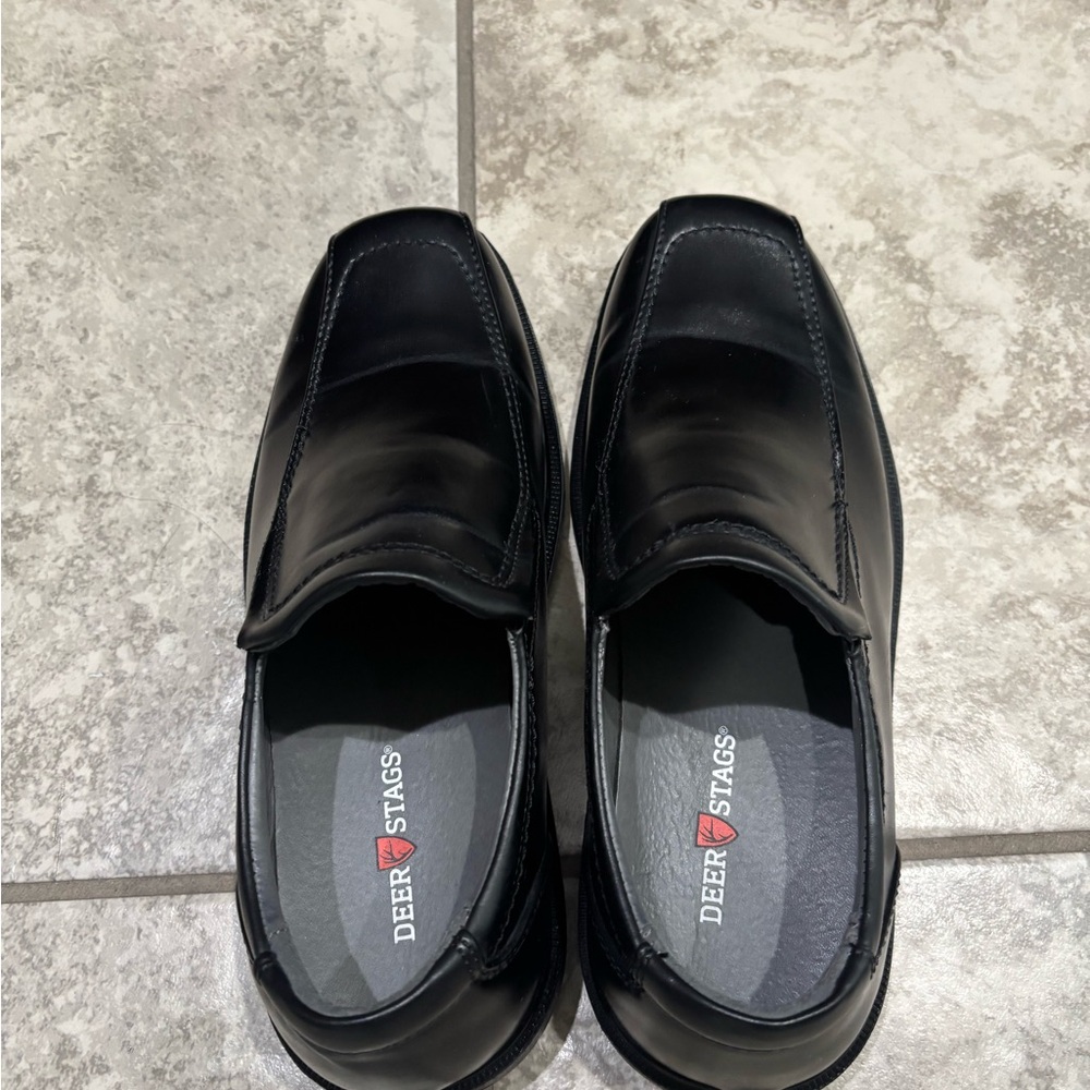 Deer Stags Men's Black Loafers/Fress Shoes Size 6.5